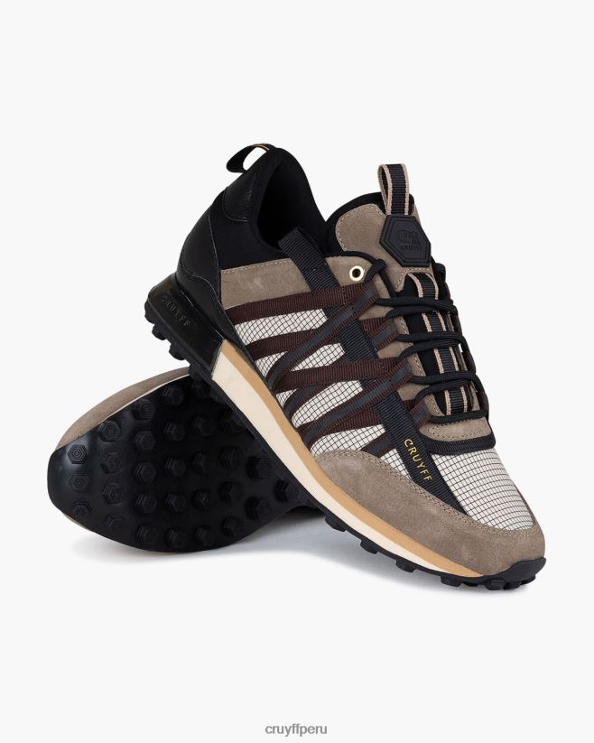 educación física Cruyff miedo crema 42TR20574 hombres zapatillas