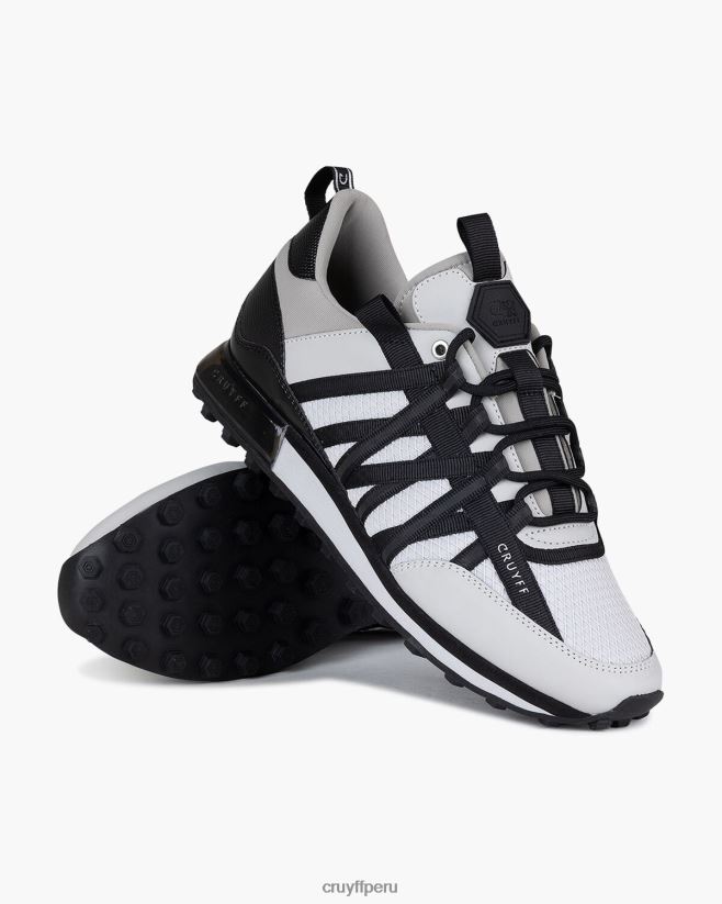 educación física Cruyff miedo gris 42TR20541 hombres zapatillas