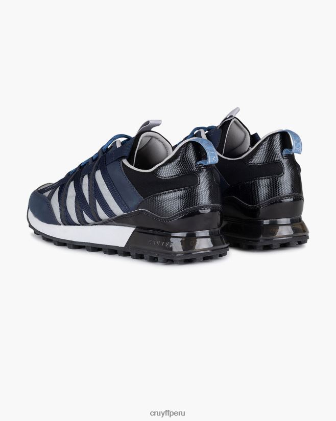 educación física Cruyff miedo gris azul 42TR20743 hombres zapatillas