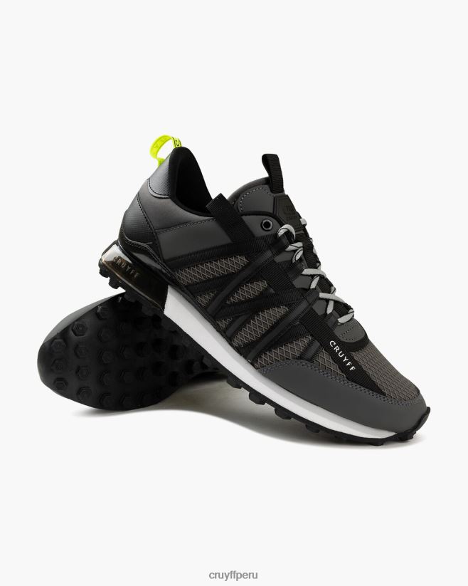 educación física Cruyff miedo gris oscuro 42TR20221 hombres zapatillas