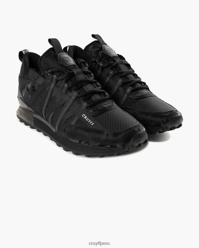 educación física Cruyff miedo negro 42TR20268 hombres zapatillas