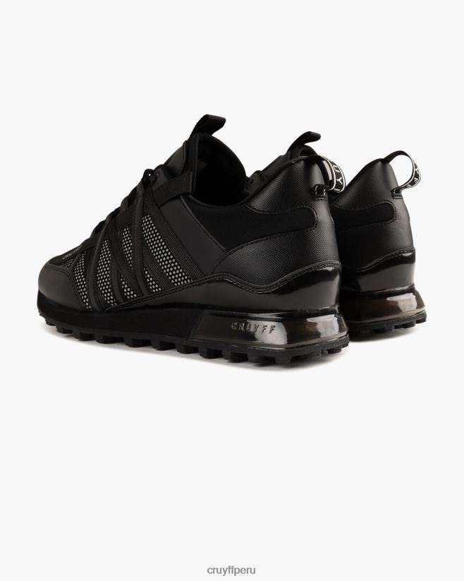 educación física Cruyff miedo negro 42TR20301 hombres zapatillas