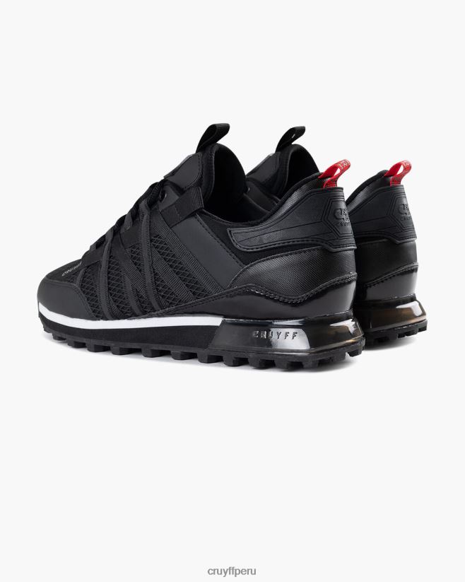 educación física Cruyff miedo negro 42TR20480 hombres zapatillas