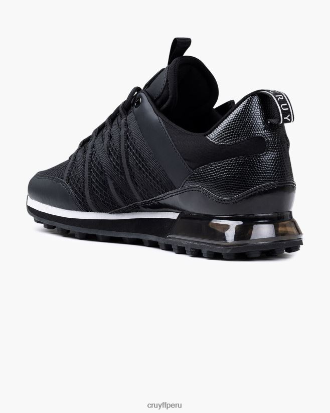 educación física Cruyff miedo negro 42TR20543 hombres zapatillas