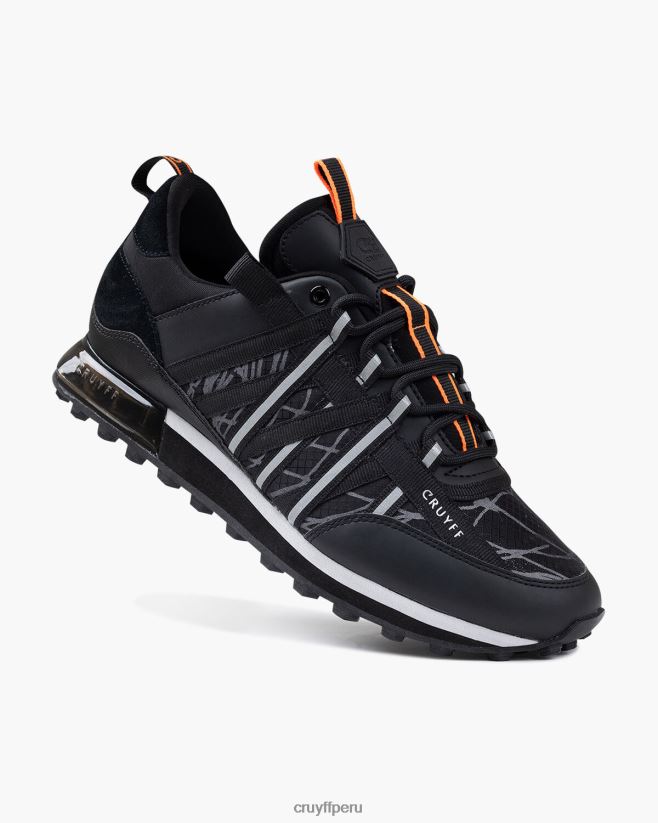 educación física Cruyff miedo negro/naranja 42TR201322 hombres zapatillas