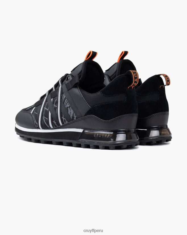 educación física Cruyff miedo negro/naranja 42TR201322 hombres zapatillas