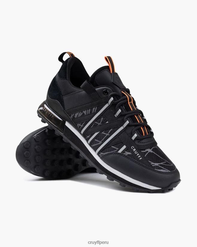 educación física Cruyff miedo negro/naranja 42TR201322 hombres zapatillas