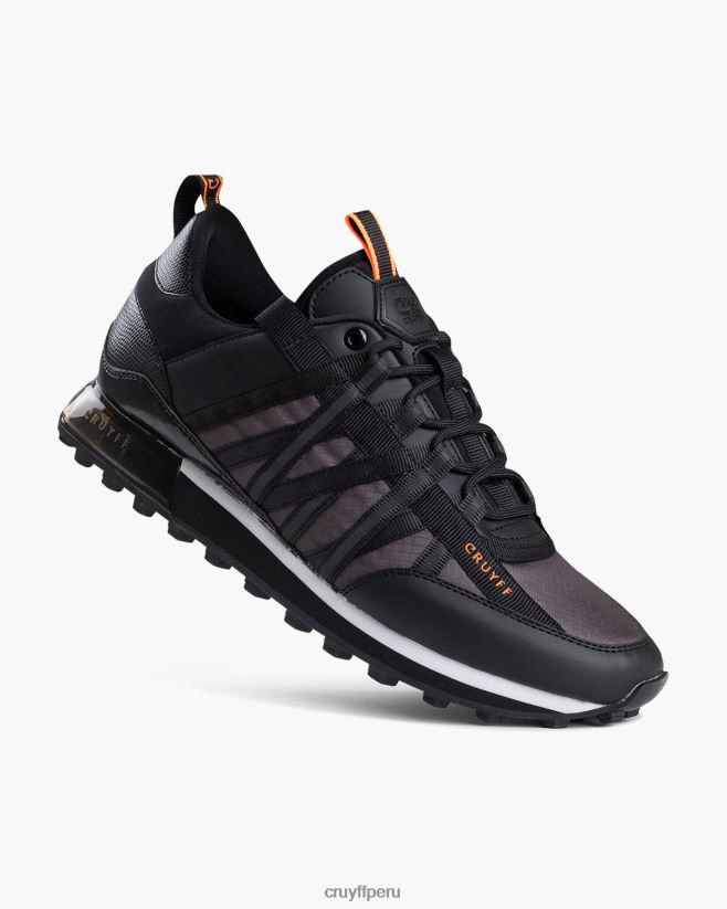 educación física Cruyff miedo negro/naranja 42TR20611 hombres zapatillas