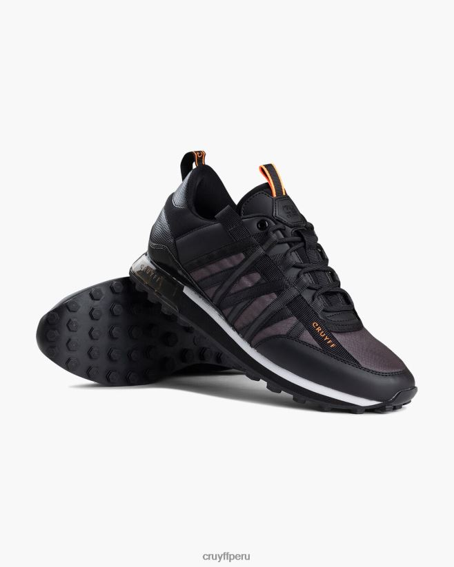educación física Cruyff miedo negro/naranja 42TR20611 hombres zapatillas