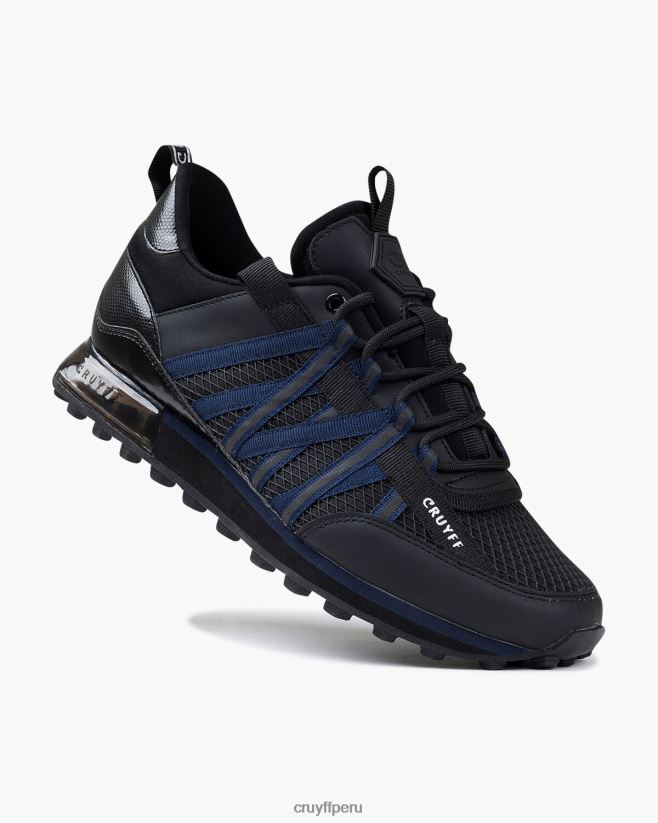 educación física Cruyff miedo negro/varios 42TR20542 hombres zapatillas