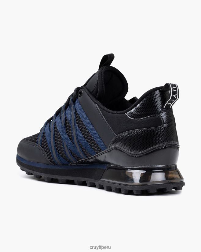 educación física Cruyff miedo negro/varios 42TR20542 hombres zapatillas