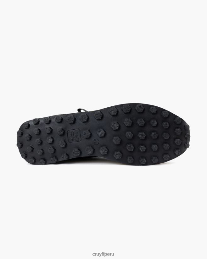 educación física Cruyff miedo oro negro 42TR20450 hombres zapatillas