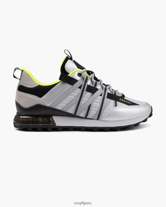 educación física Cruyff miedo plata 42TR20614 hombres zapatillas