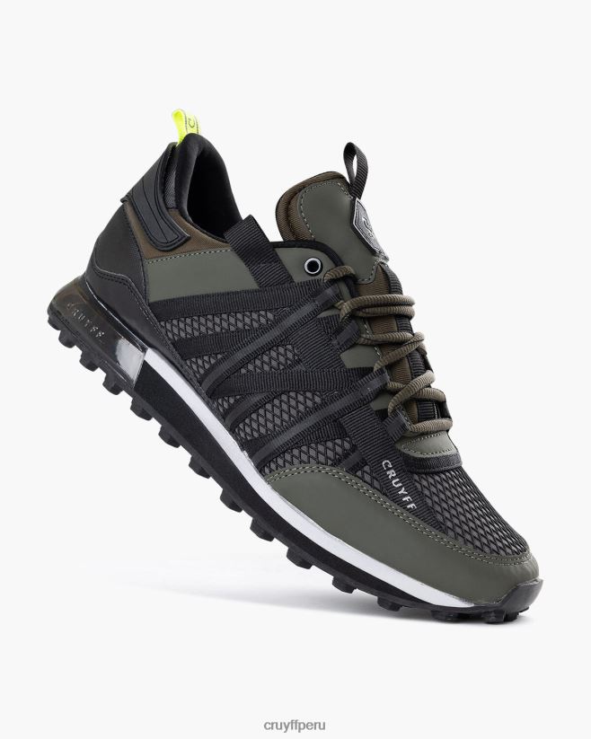 educación física Cruyff miedo verde oscuro 42TR20479 hombres zapatillas