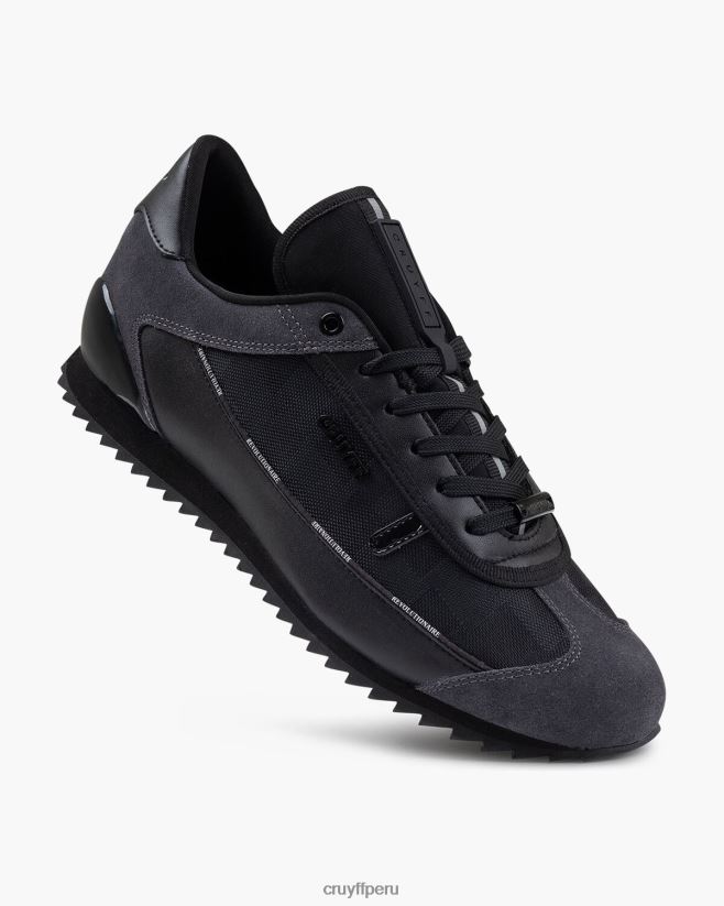 educación física Cruyff montaña negro 42TR20544 hombres zapatillas