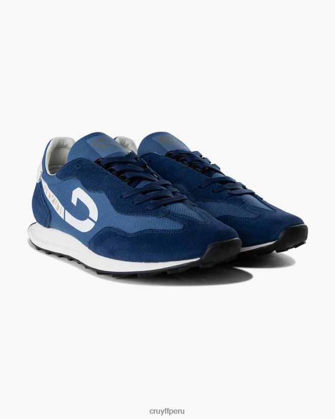educación física Cruyff paseo por londres azul 42TR20326 hombres zapatillas