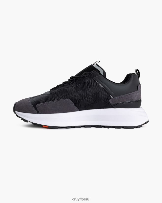 educación física Cruyff subutai negro 42TR20466 hombres zapatillas