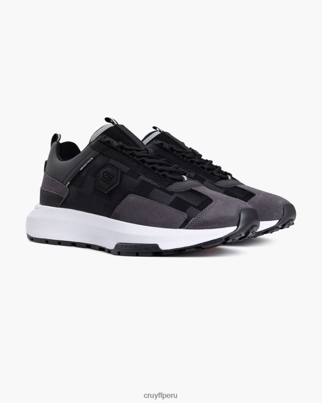 educación física Cruyff subutai negro 42TR20466 hombres zapatillas