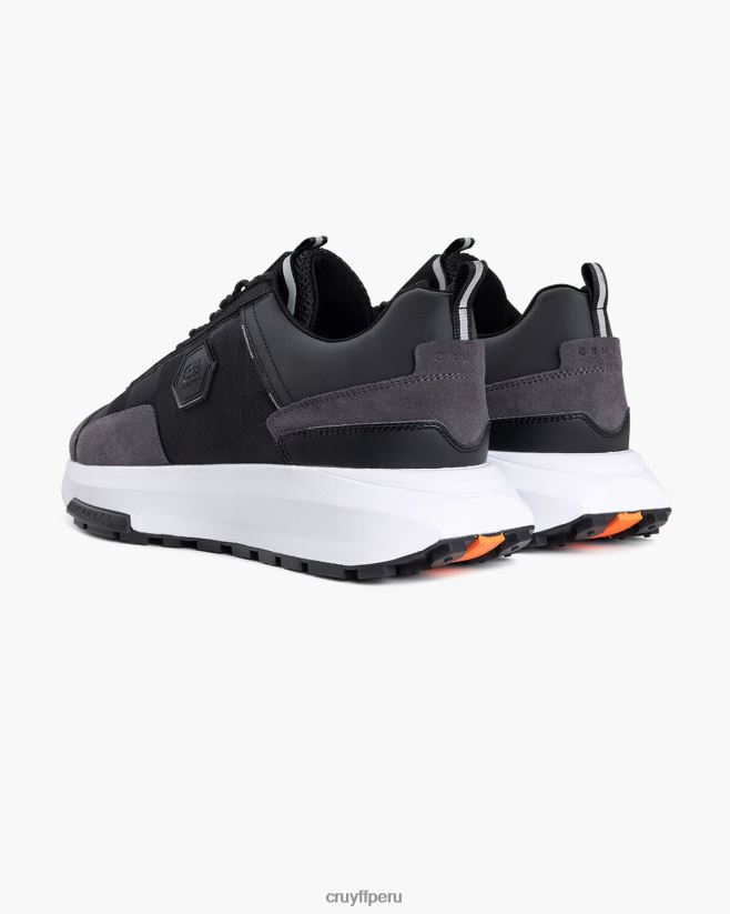 educación física Cruyff subutai negro 42TR20466 hombres zapatillas