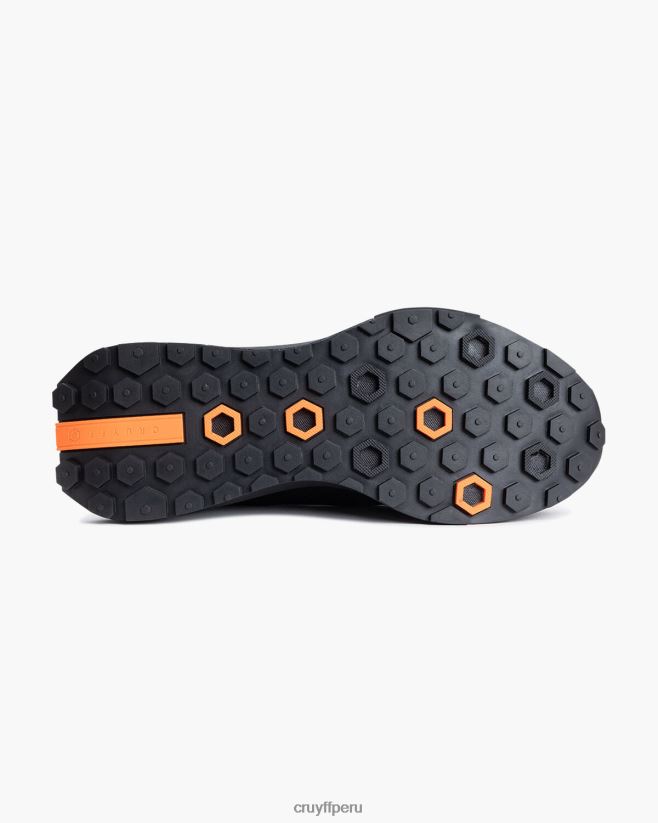 educación física Cruyff subutai negro 42TR20484 hombres zapatillas