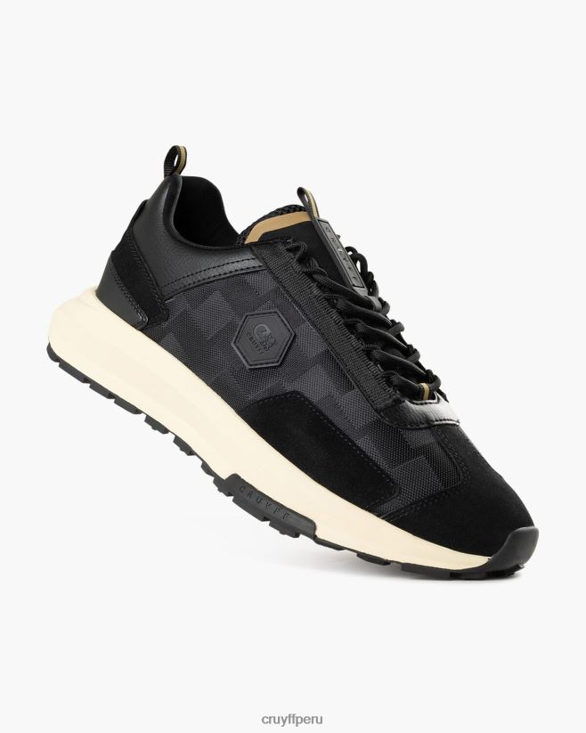 educación física Cruyff subutai oro negro 42TR20131 hombres zapatillas