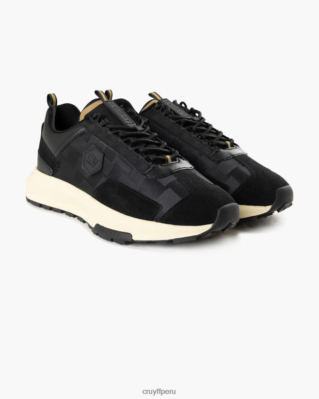 educación física Cruyff subutai oro negro 42TR20131 hombres zapatillas