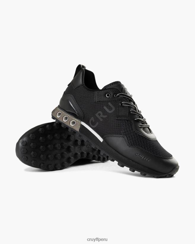 educación física Cruyff superbia tecnología hexagonal Gris oscuro 42TR205 hombres zapatillas