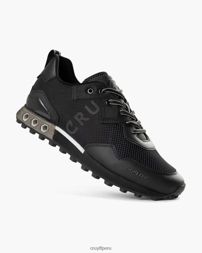 educación física Cruyff superbia tecnología hexagonal Gris oscuro 42TR205 hombres zapatillas