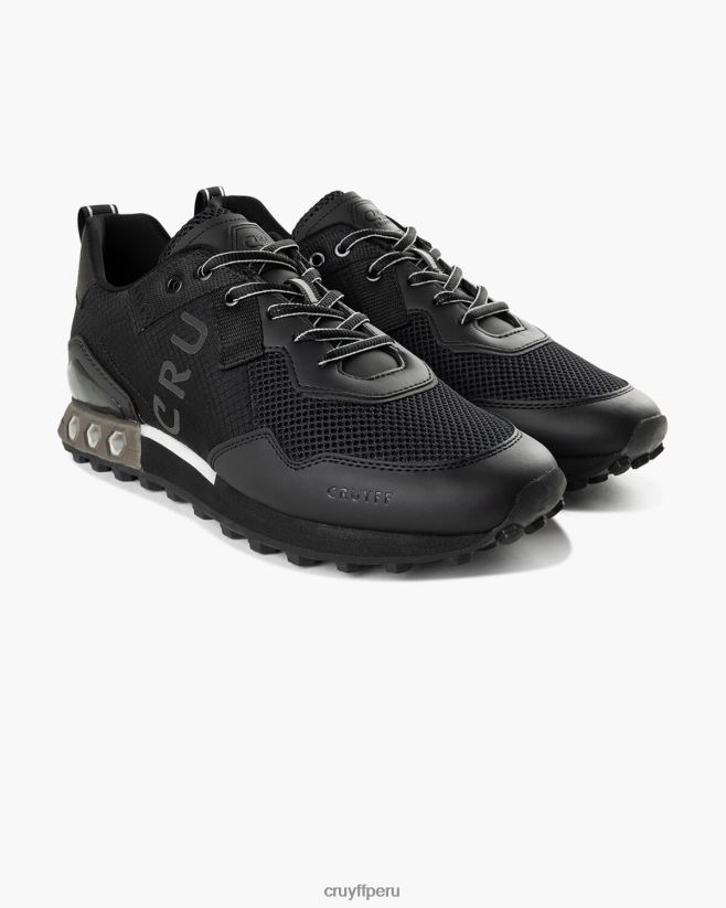 educación física Cruyff superbia tecnología hexagonal Gris oscuro 42TR205 hombres zapatillas