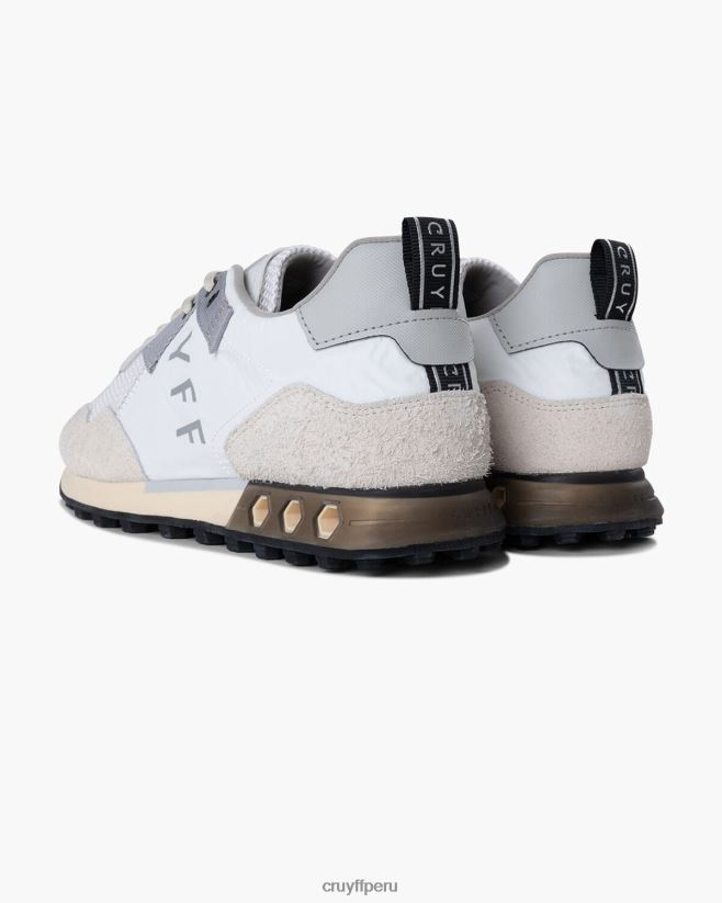 educación física Cruyff superbia tecnología hexagonal blanco 42TR20180 hombres zapatillas