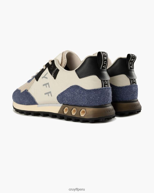 educación física Cruyff superbia tecnología hexagonal crema 42TR20179 hombres zapatillas