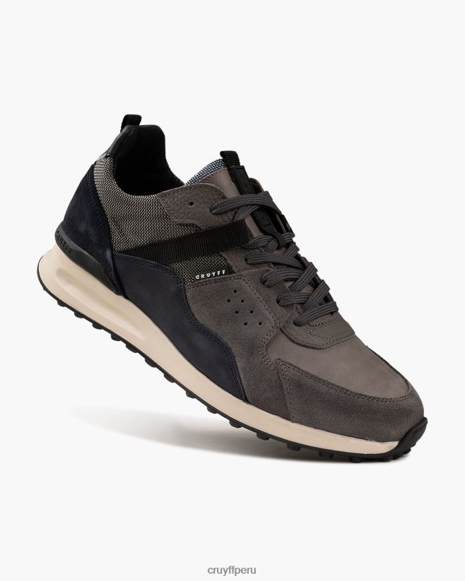 educación física Cruyff tecnica gris 42TR20510 hombres zapatillas
