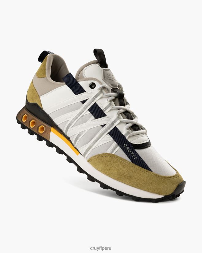 educación física Cruyff tecnología hexadecimal de miedo Verde gris 42TR20224 hombres zapatillas