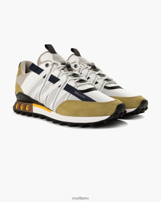 educación física Cruyff tecnología hexadecimal de miedo Verde gris 42TR20224 hombres zapatillas