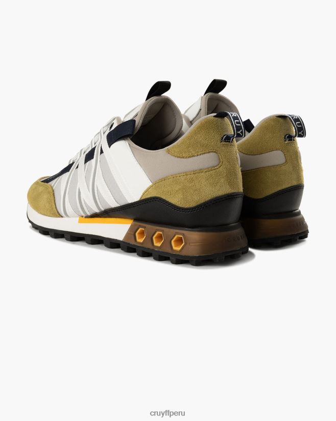 educación física Cruyff tecnología hexadecimal de miedo Verde gris 42TR20224 hombres zapatillas