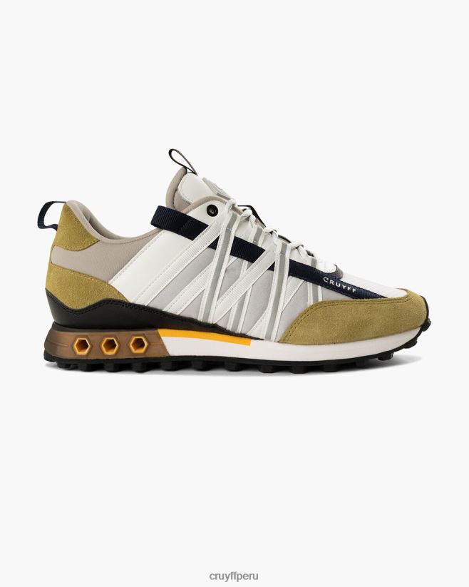 educación física Cruyff tecnología hexadecimal de miedo Verde gris 42TR20224 hombres zapatillas