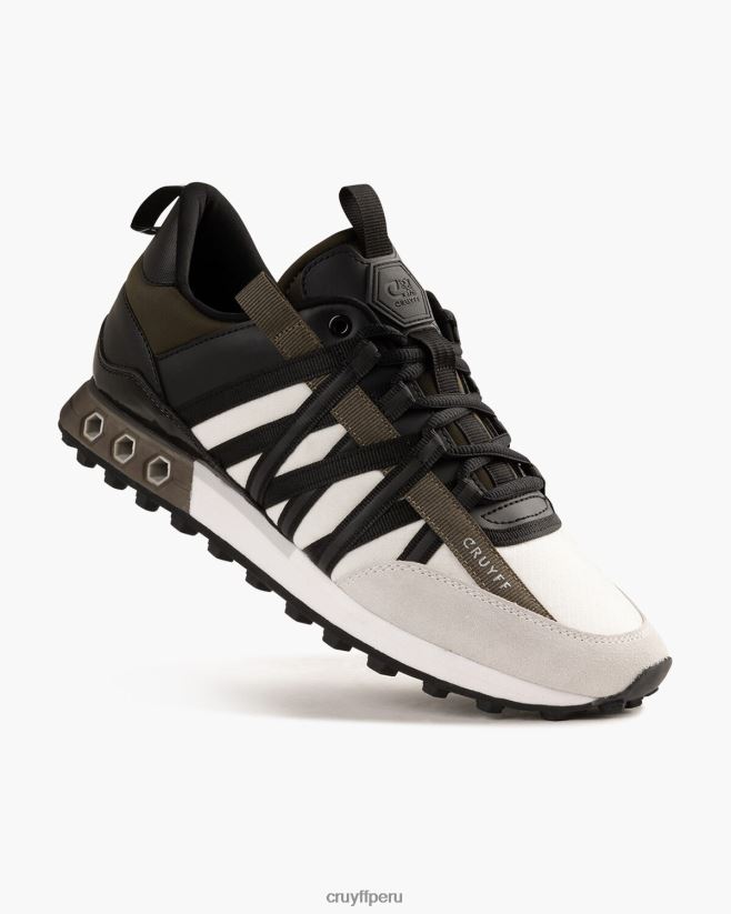 educación física Cruyff tecnología hexadecimal de miedo blanquecino 42TR20216 hombres zapatillas