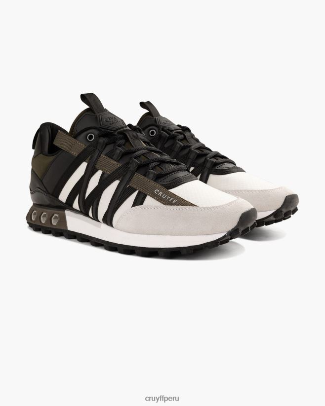 educación física Cruyff tecnología hexadecimal de miedo blanquecino 42TR20216 hombres zapatillas