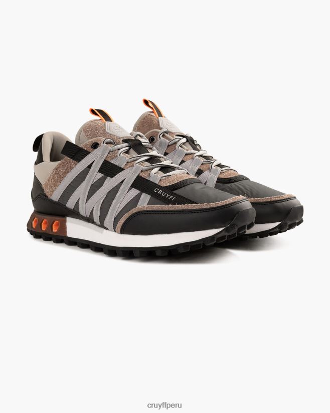 educación física Cruyff tecnología hexadecimal de miedo gris/varios 42TR20269 hombres zapatillas