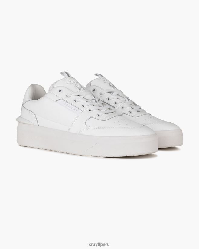 educación física Cruyff tenis avalado blanco 42TR201318 hombres zapatillas