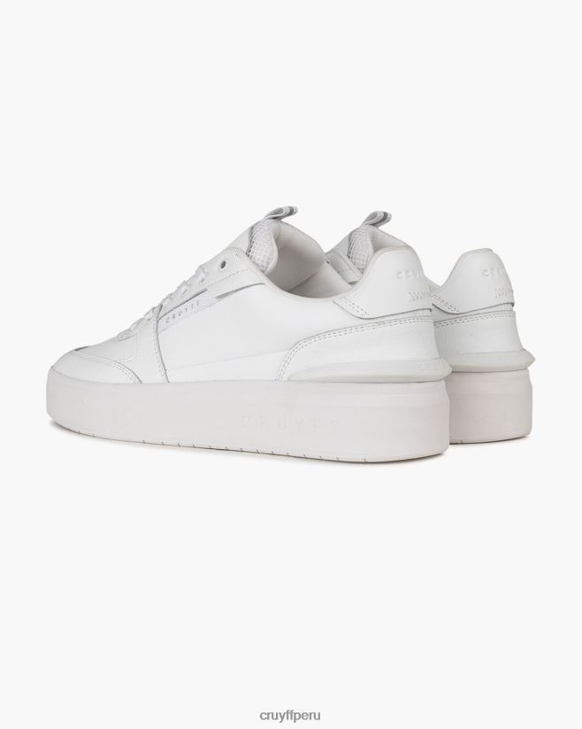 educación física Cruyff tenis avalado blanco 42TR201318 hombres zapatillas