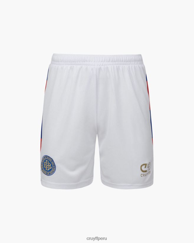 educación física Cruyff X Blood In Blood Out 75 pantalones cortos el flaco blanco rojo 42TR20455 hombres bermudas