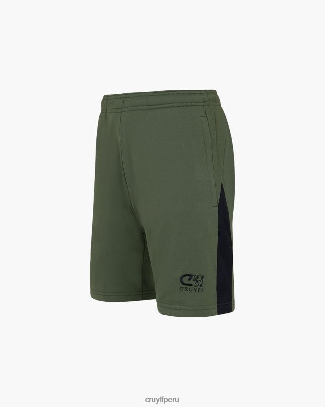 educación física Cruyff giro tecnológico corto verde/negro 42TR20653 hombres bermudas