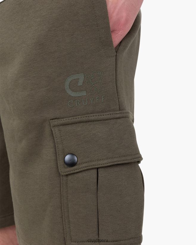 educación física Cruyff hernández corto verde 42TR20865 hombres bermudas