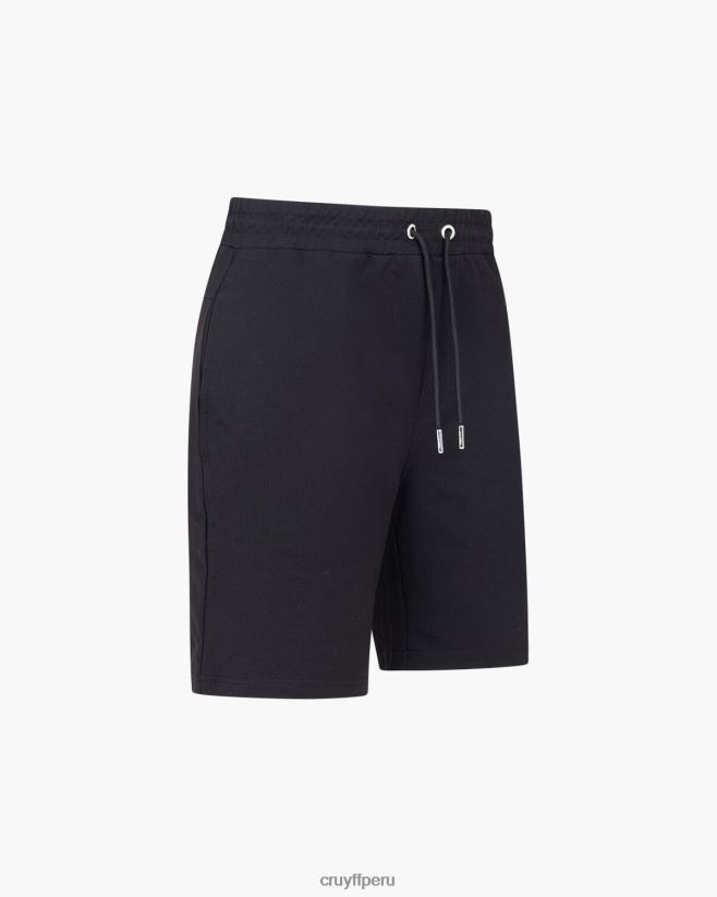 educación física Cruyff pantalones cortos de cliente negro 42TR20701 hombres bermudas