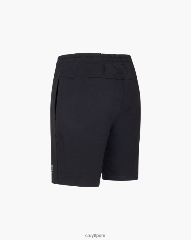 educación física Cruyff pantalones cortos de cliente negro 42TR20701 hombres bermudas