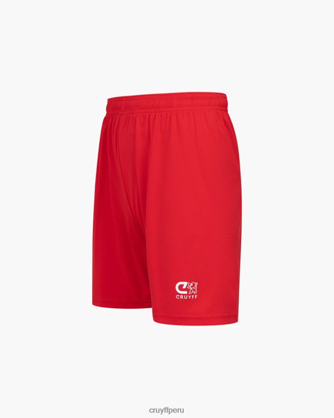 educación física Cruyff pantalones cortos de entrenamiento rojo 42TR20621 hombres bermudas