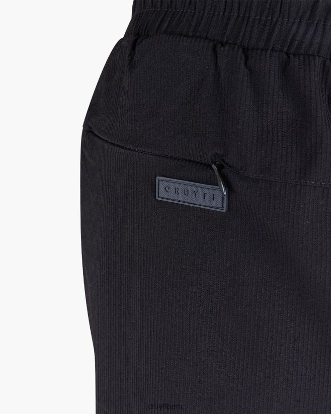 educación física Cruyff pantalones cortos Álvaro negro 42TR20802 hombres bermudas
