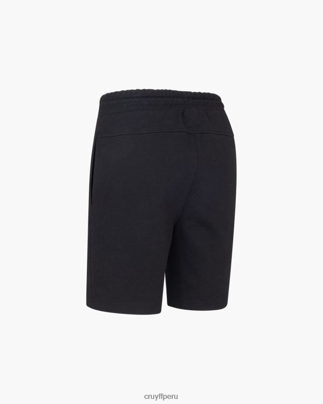 educación física Cruyff pantalones cortos oriol negro 42TR20742 hombres bermudas