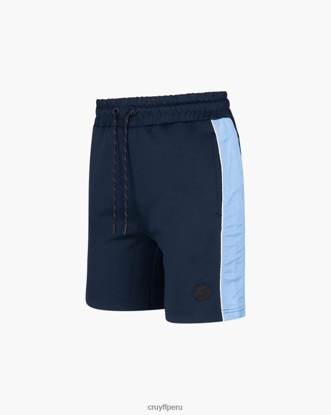 educación física Cruyff pantalones cortos saul Azul marino 42TR20697 hombres bermudas